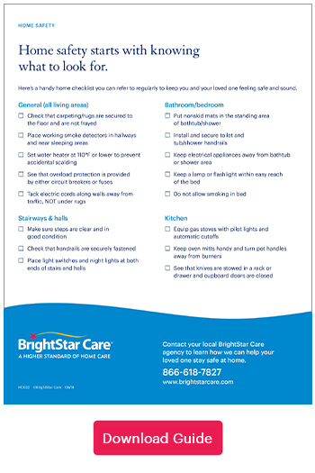 Home Safety Checklist | BrightStar Care